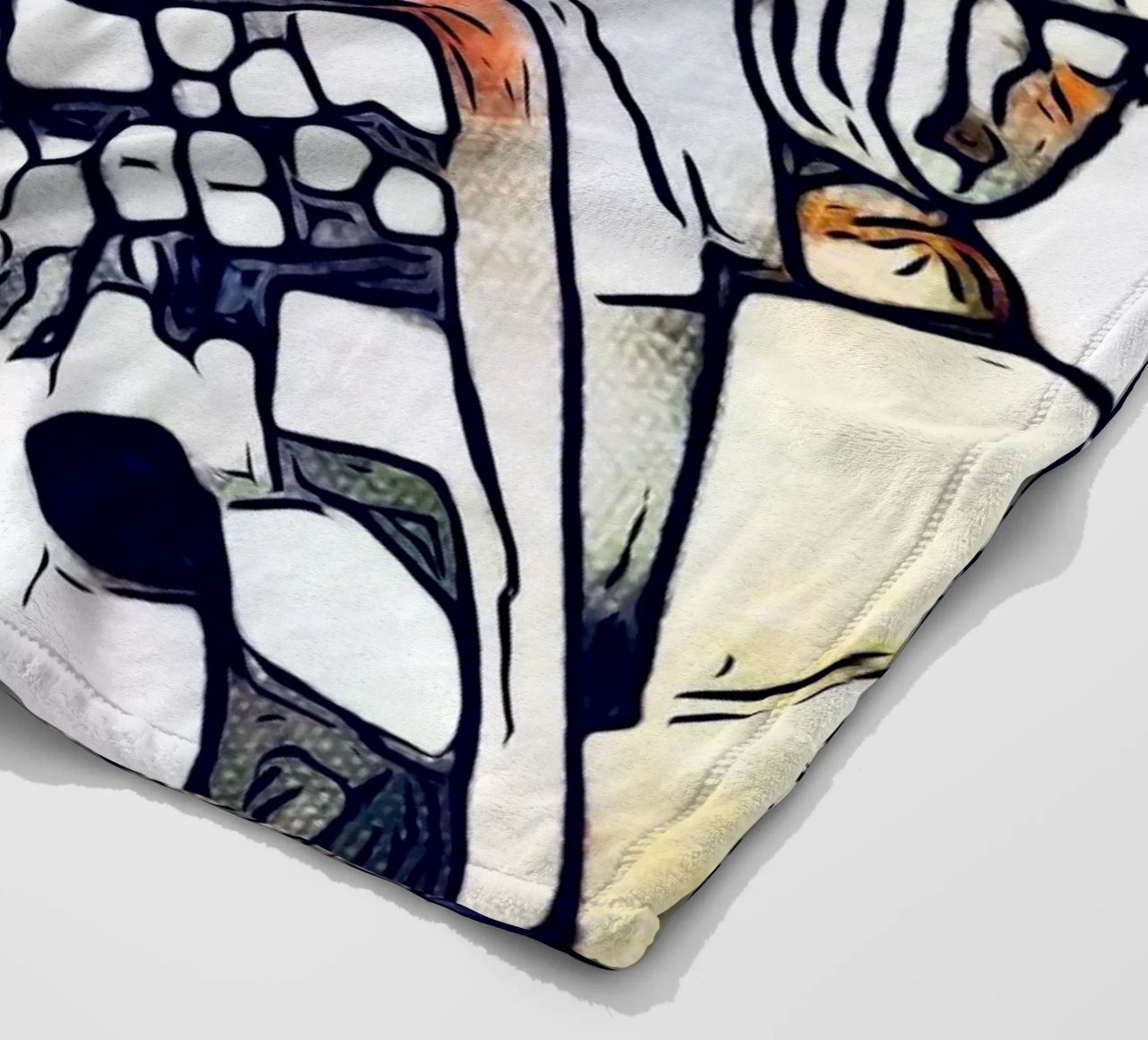 Due giocatori di scacchi coperta in pile da ZAMART