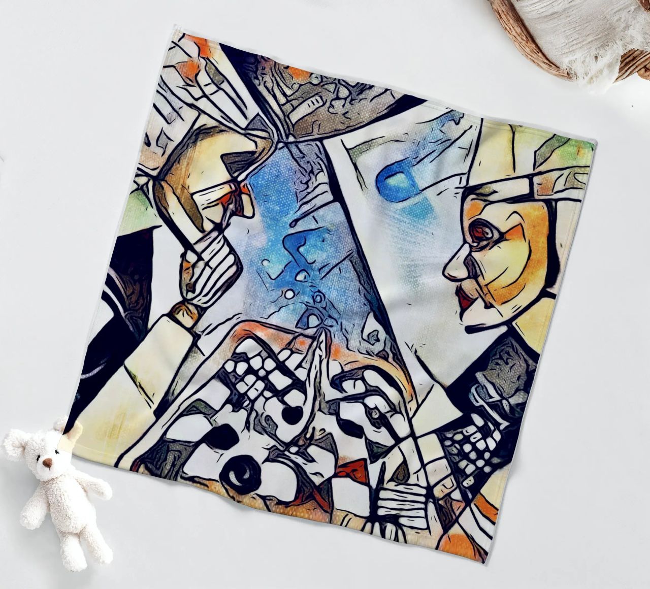 Due giocatori di scacchi coperta in pile da ZAMART