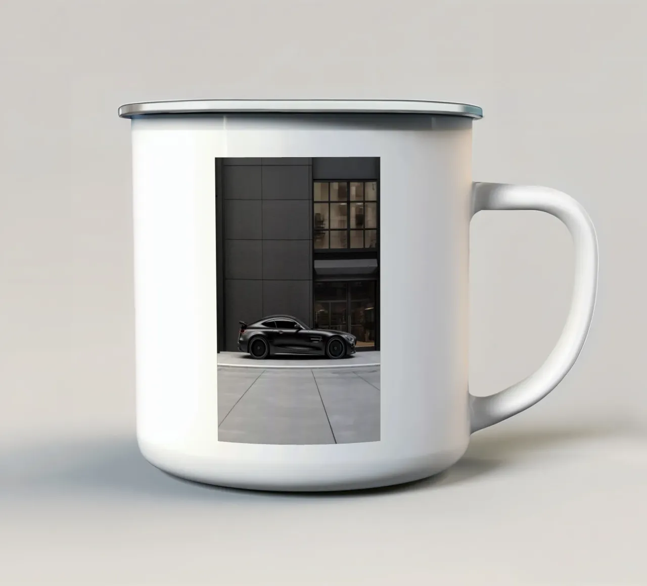 Mercedes AMG GT tazza in smalto da Lootprint