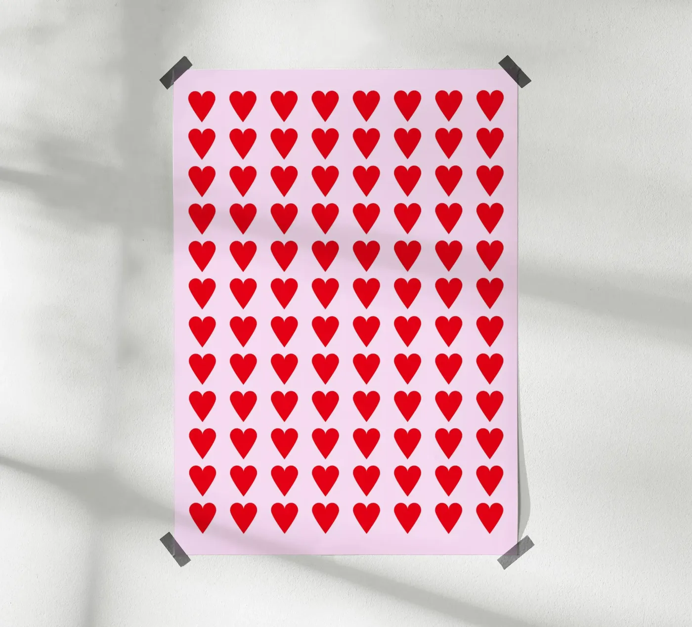 hearts poster da lookingforsunrays