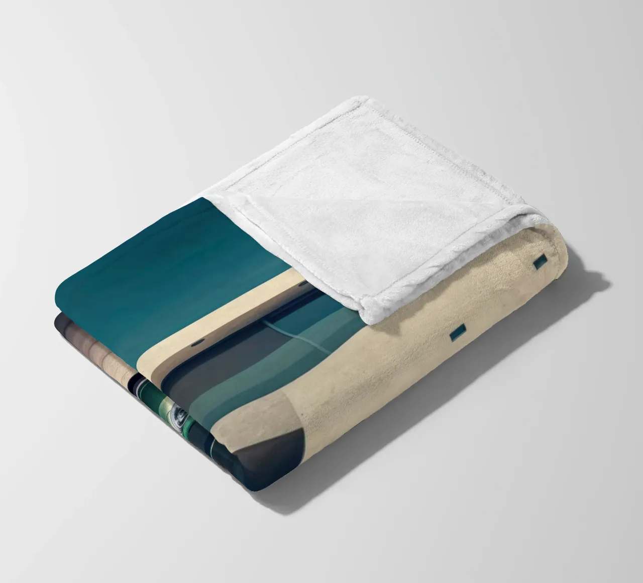 Porsche 911 Turbo fleece blanket by Lootprint