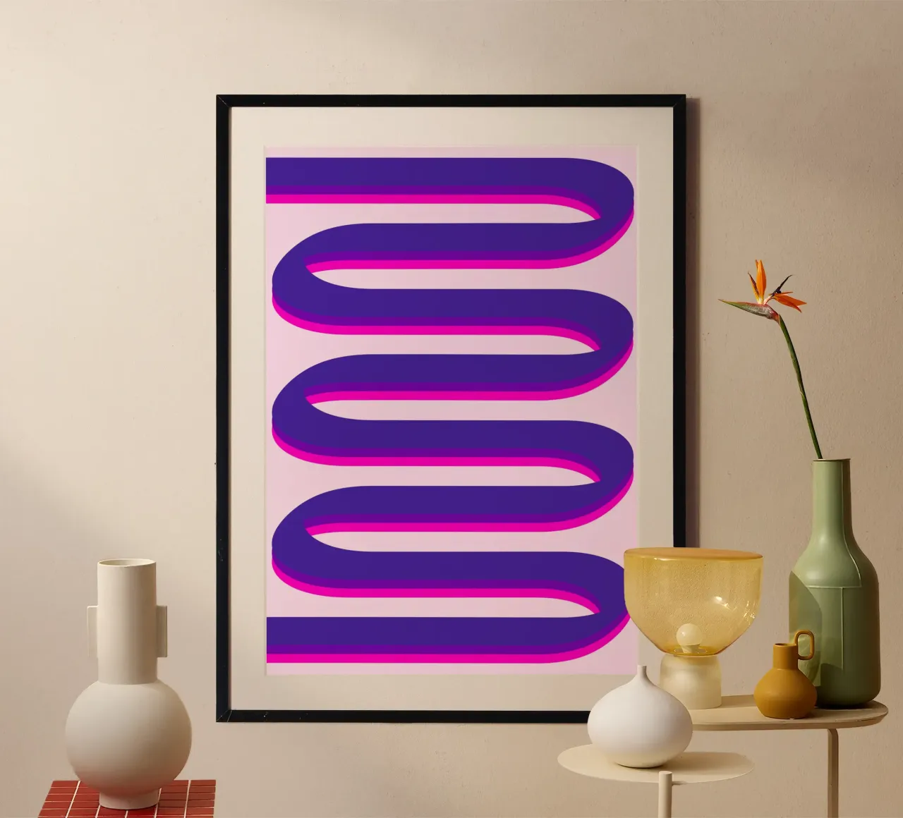 purple curves Hahnemühle von lookingforsunrays