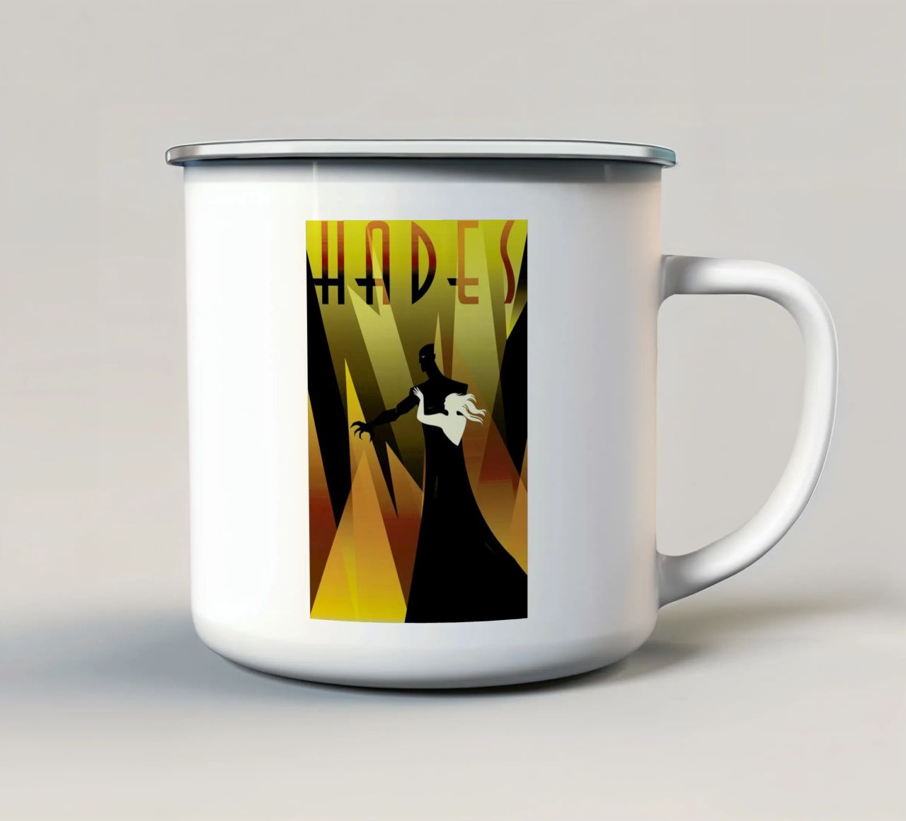Hades tazza in smalto da Rodolfo Reyes