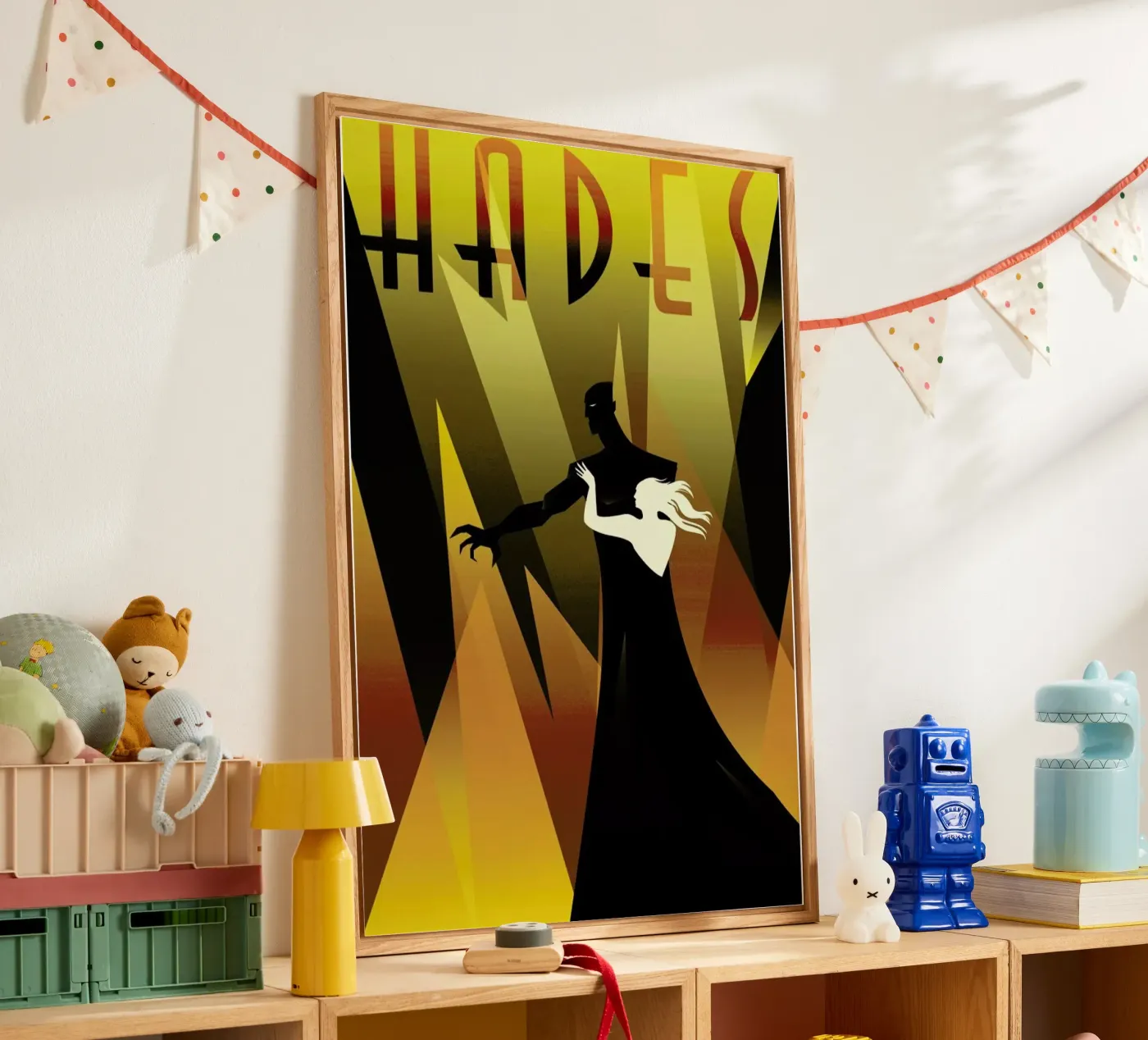 Hades acryl van Rodolfo Reyes