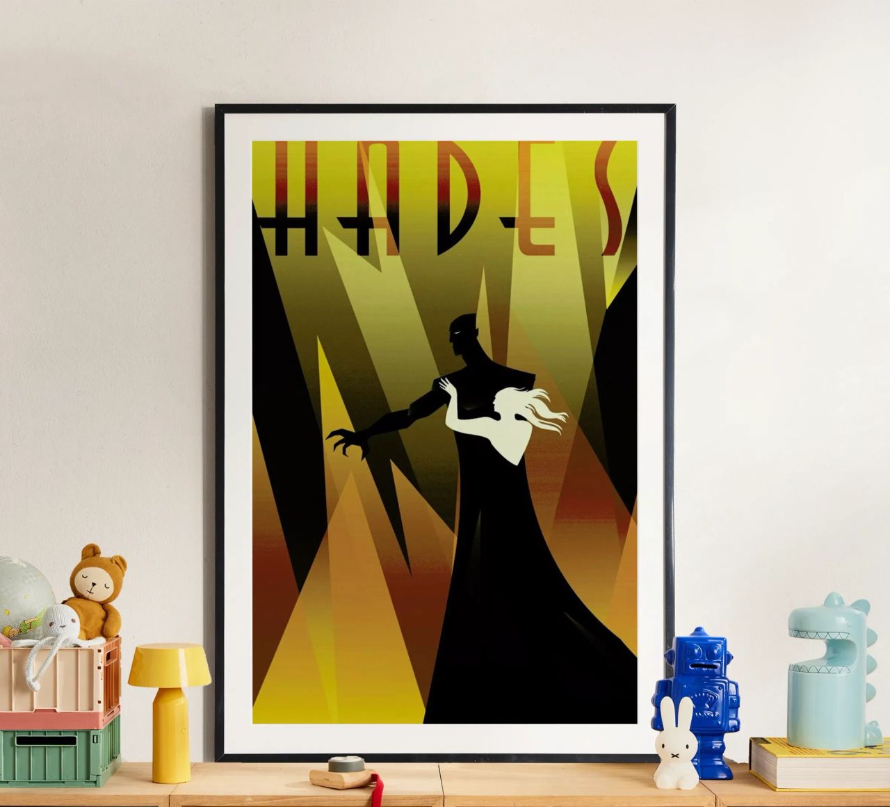 Hades poster by Rodolfo Reyes