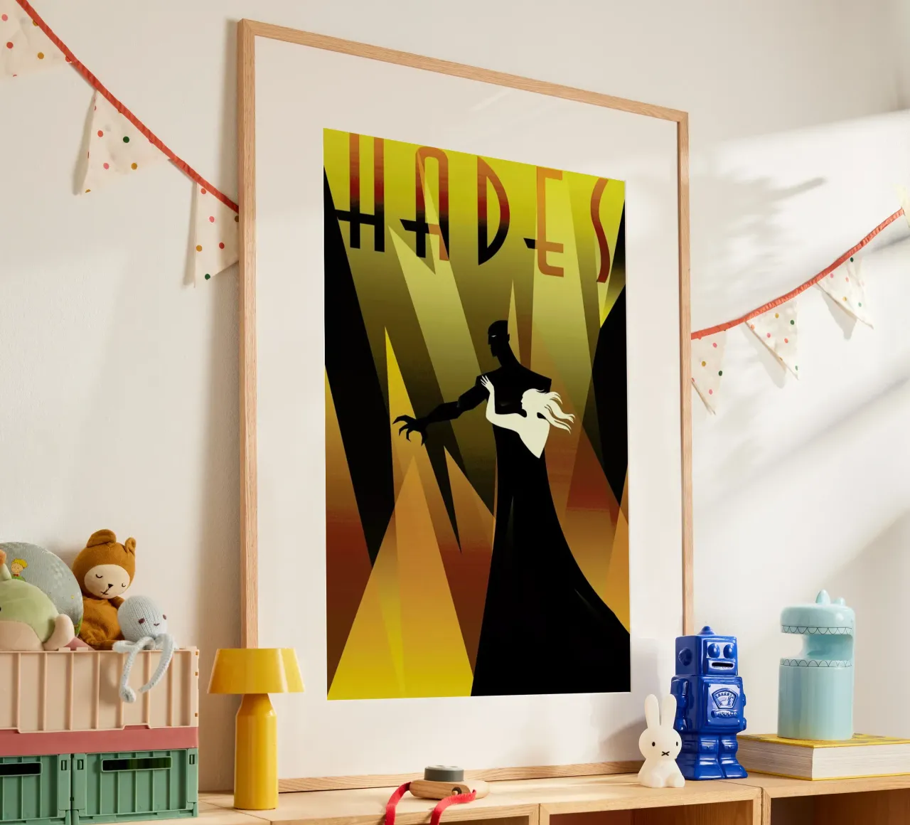 Hades poster con telaio in alluminio da Rodolfo Reyes