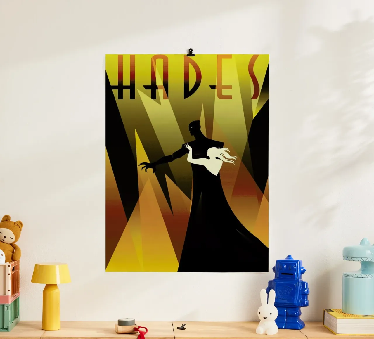 Hades poster con telaio in alluminio da Rodolfo Reyes