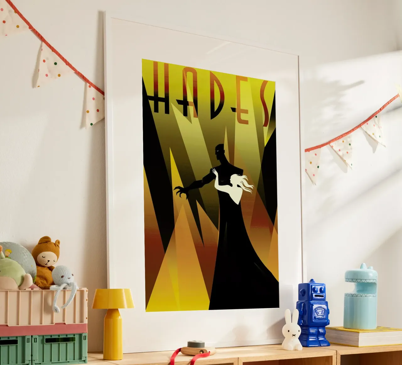 Hades poster con telaio in alluminio da Rodolfo Reyes