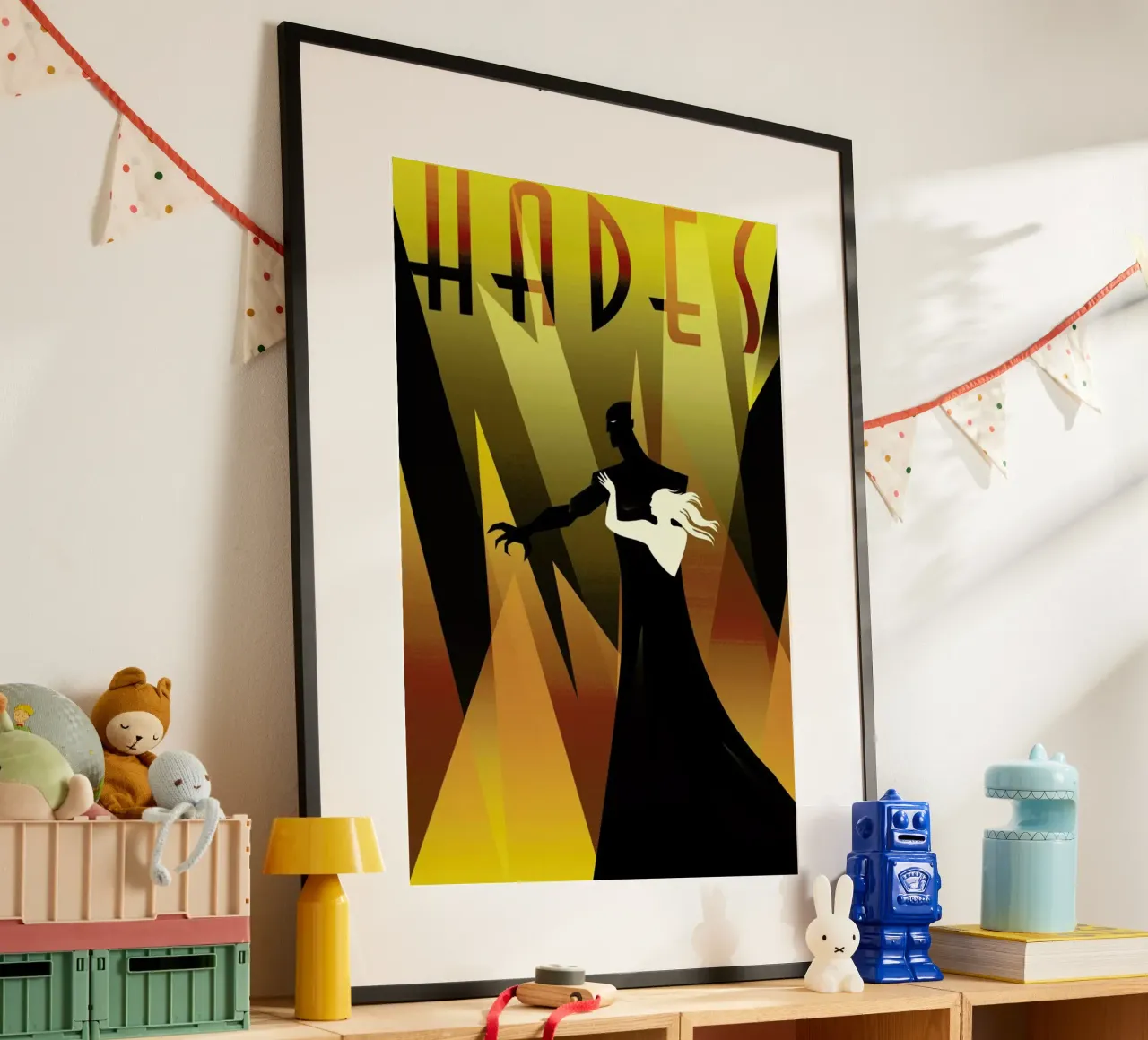 Hades poster con telaio in alluminio da Rodolfo Reyes