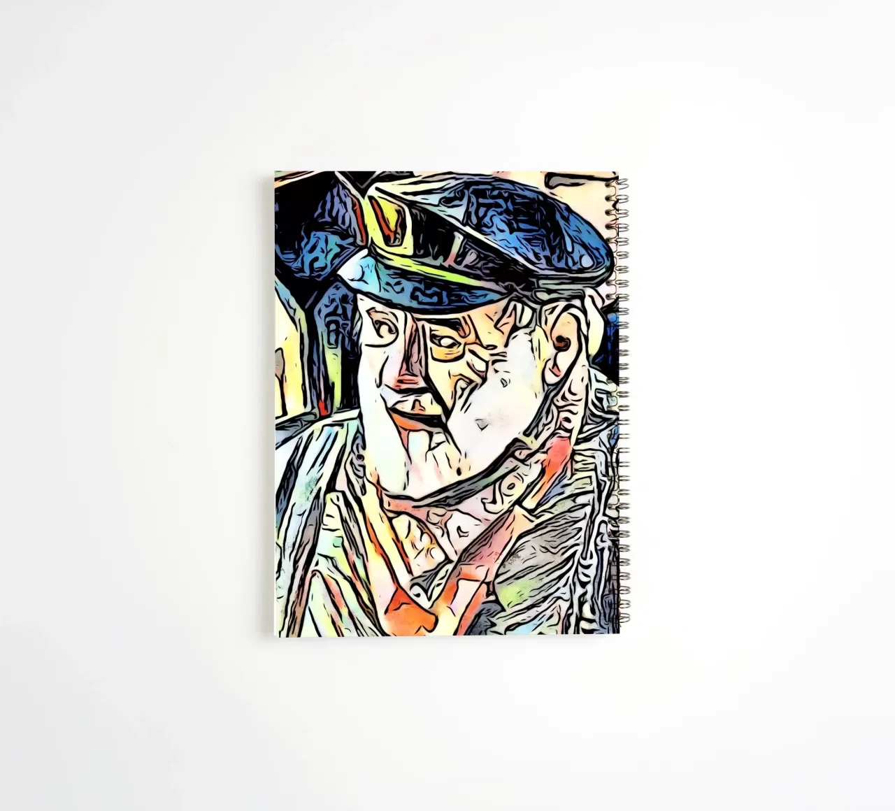 Harbour to Kiez, motif 5 spiral notebook by ZAMART