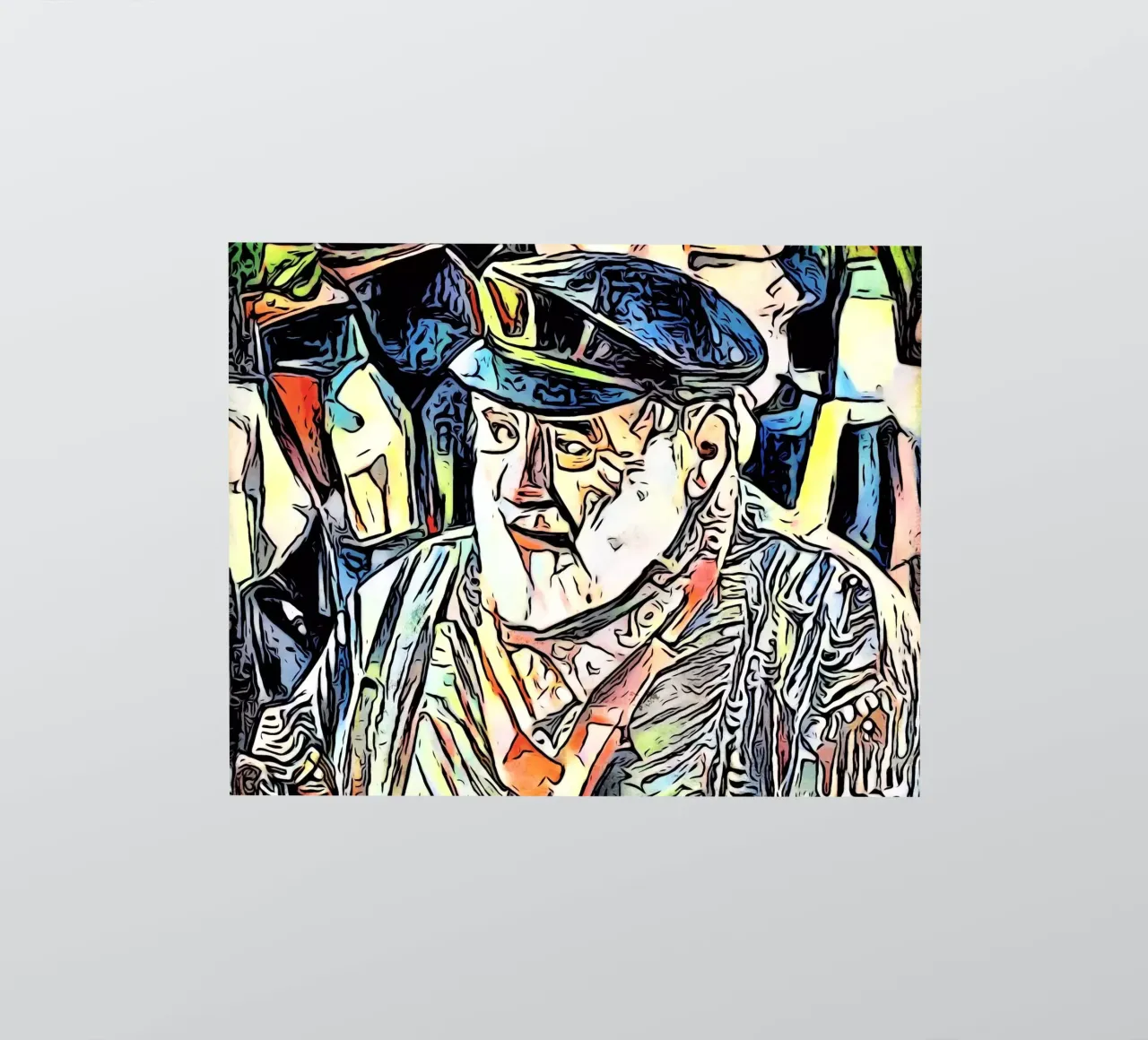 Harbour to Kiez, motif 5 sticker by ZAMART