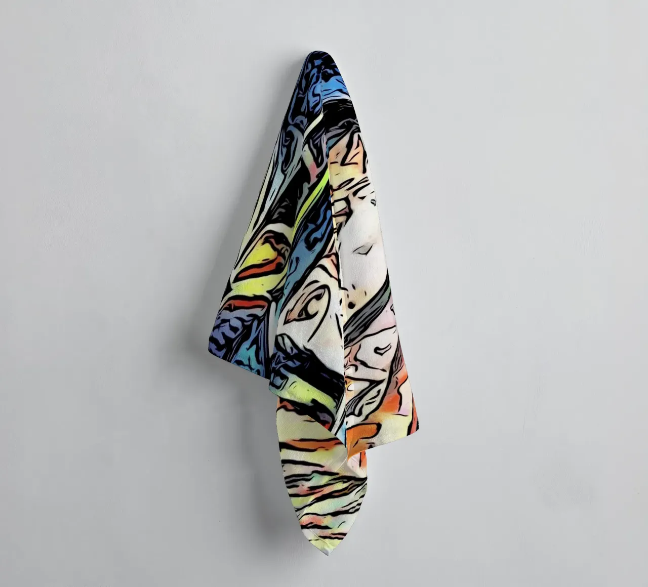 Harbour to Kiez, motif 5 towel by ZAMART