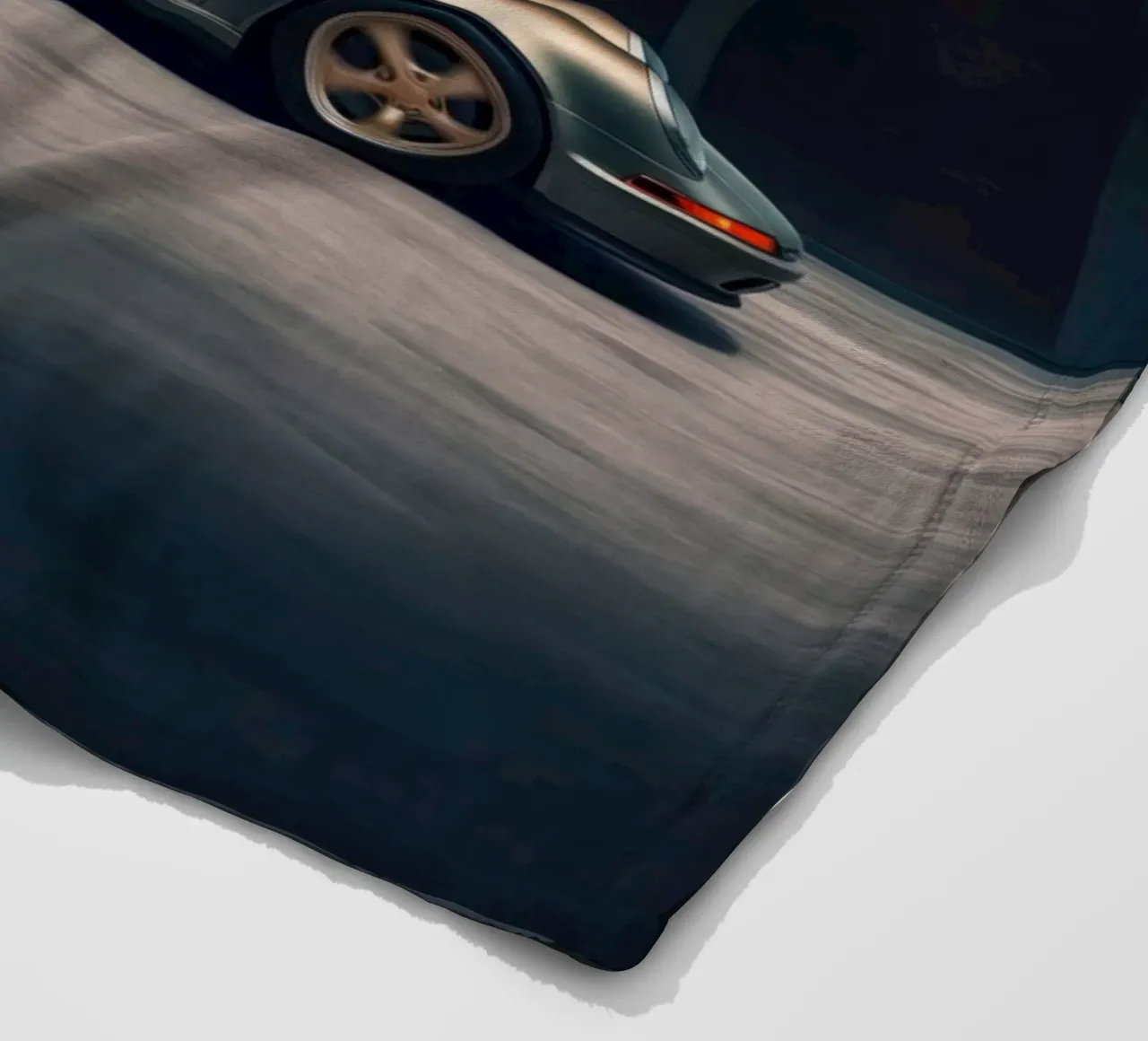 Porsche 911 Carrera fleece blanket by Lootprint