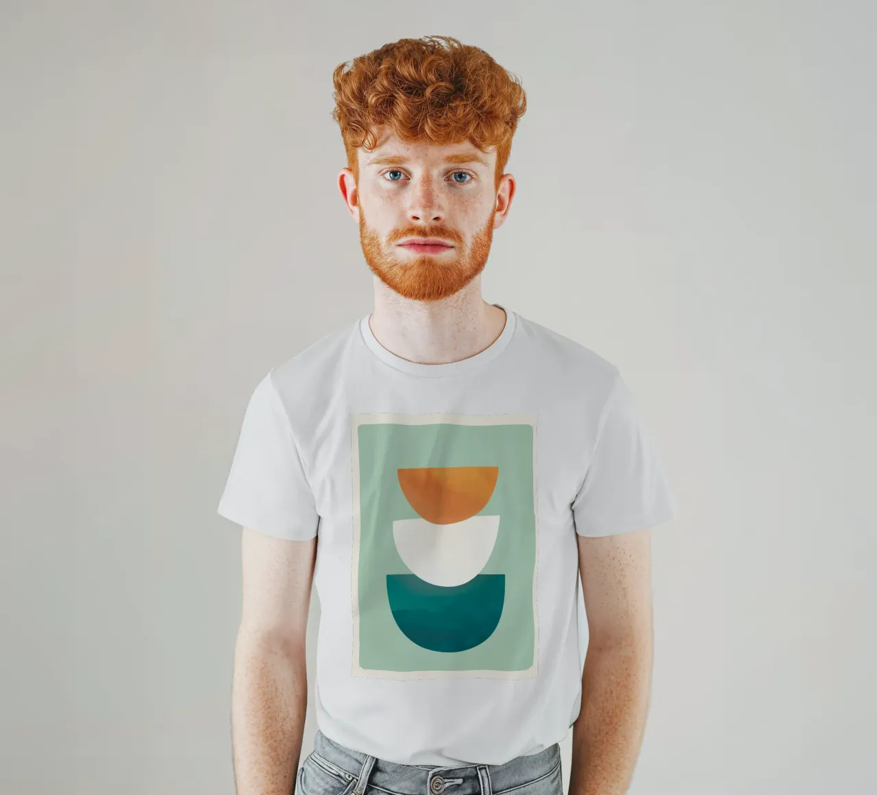 Abstract Stack t-shirt da Flow Line 2