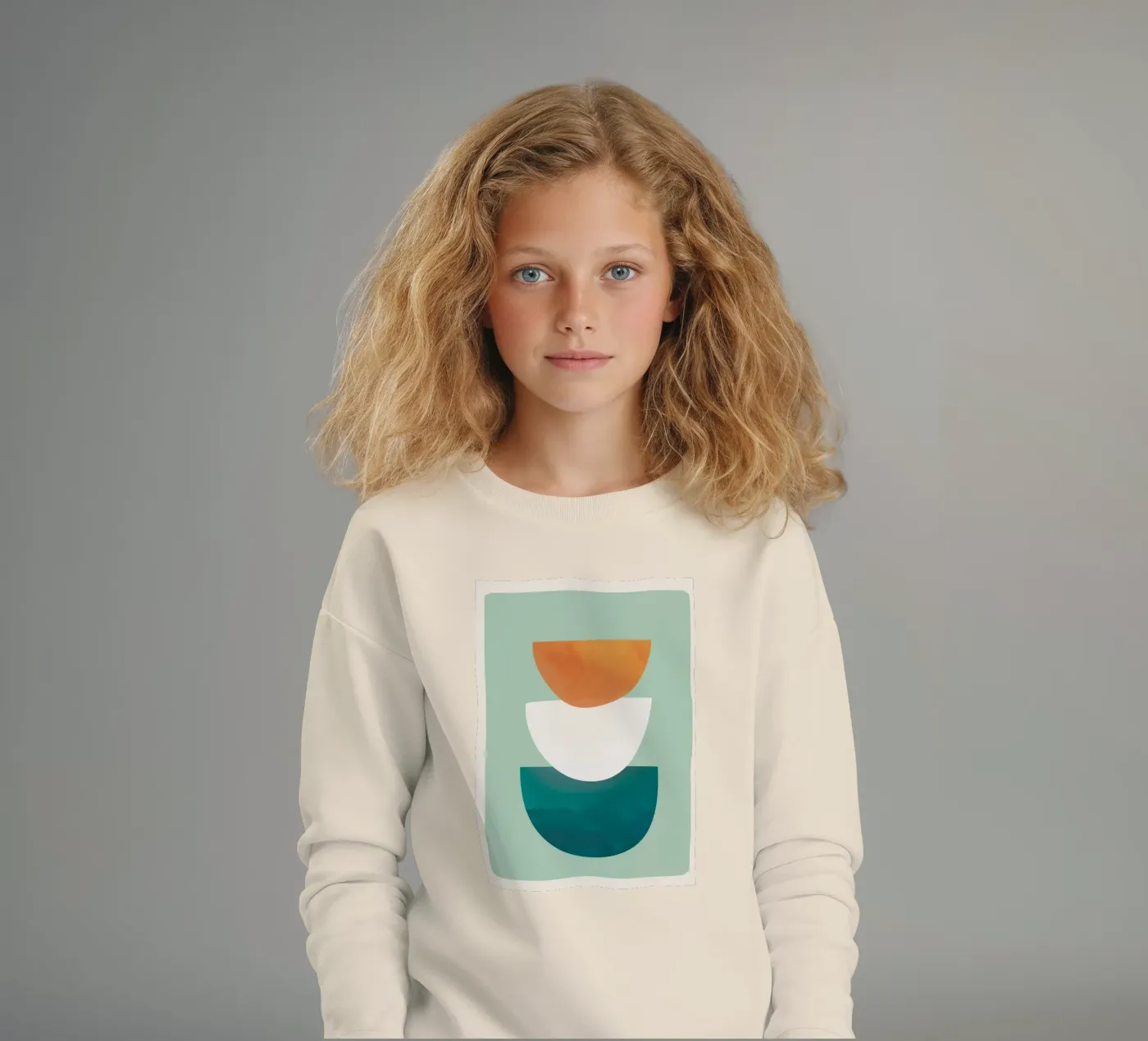 Abstract Stack Kinder Sweatshirt von Flow Line 2