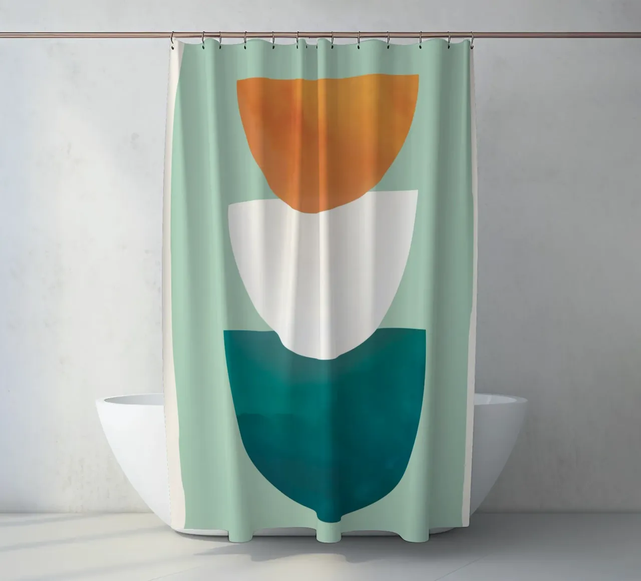 Abstract Stack Duschvorhang von Flow Line 2