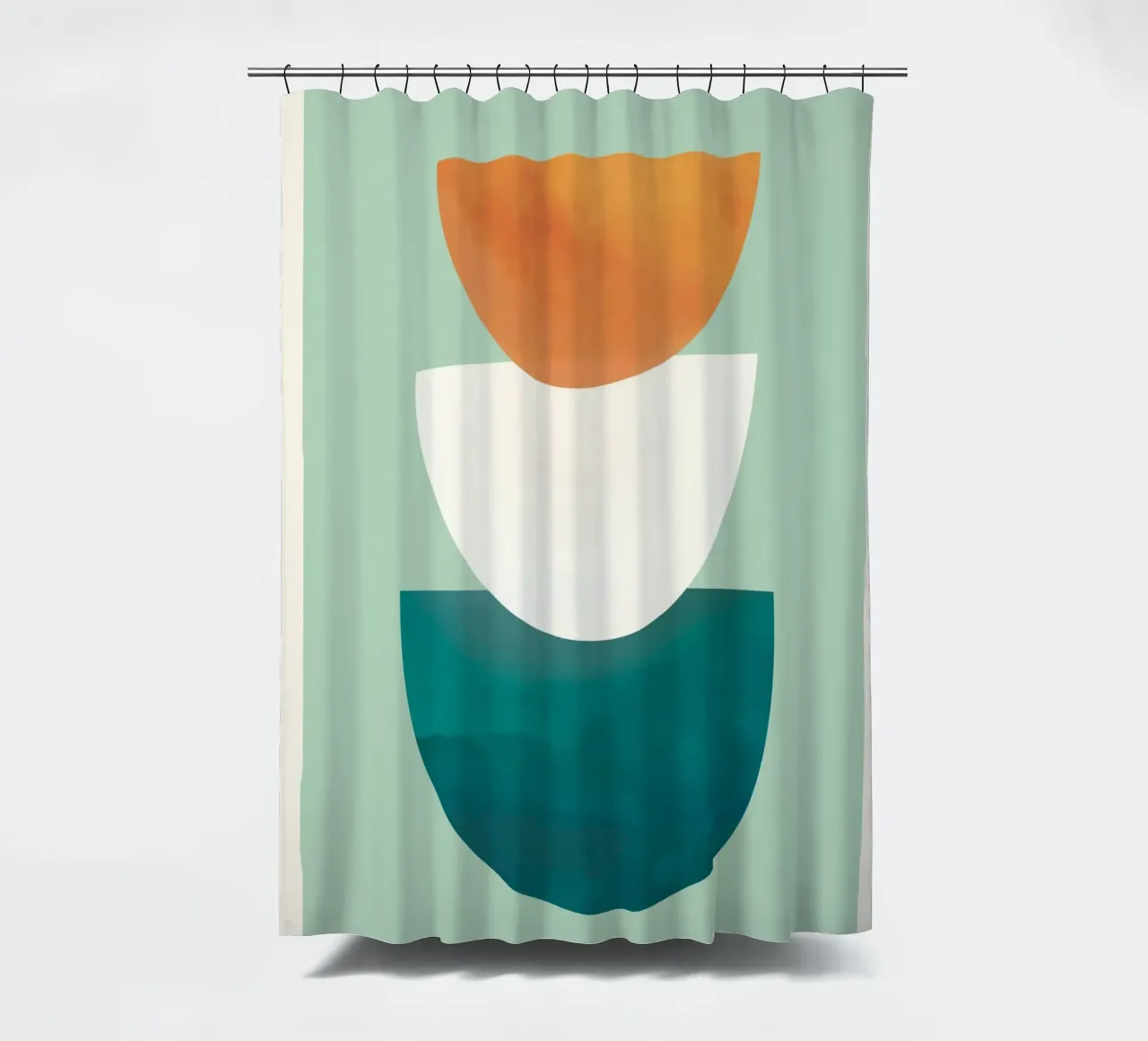 Abstract Stack douchegordijn van Flow Line 2