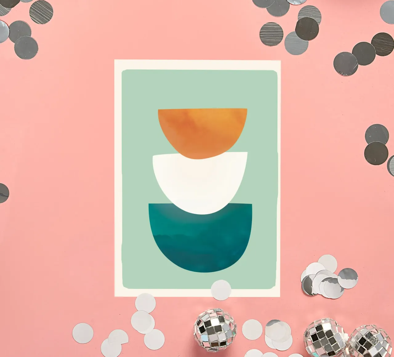 Abstract Stack sticker van Flow Line 2