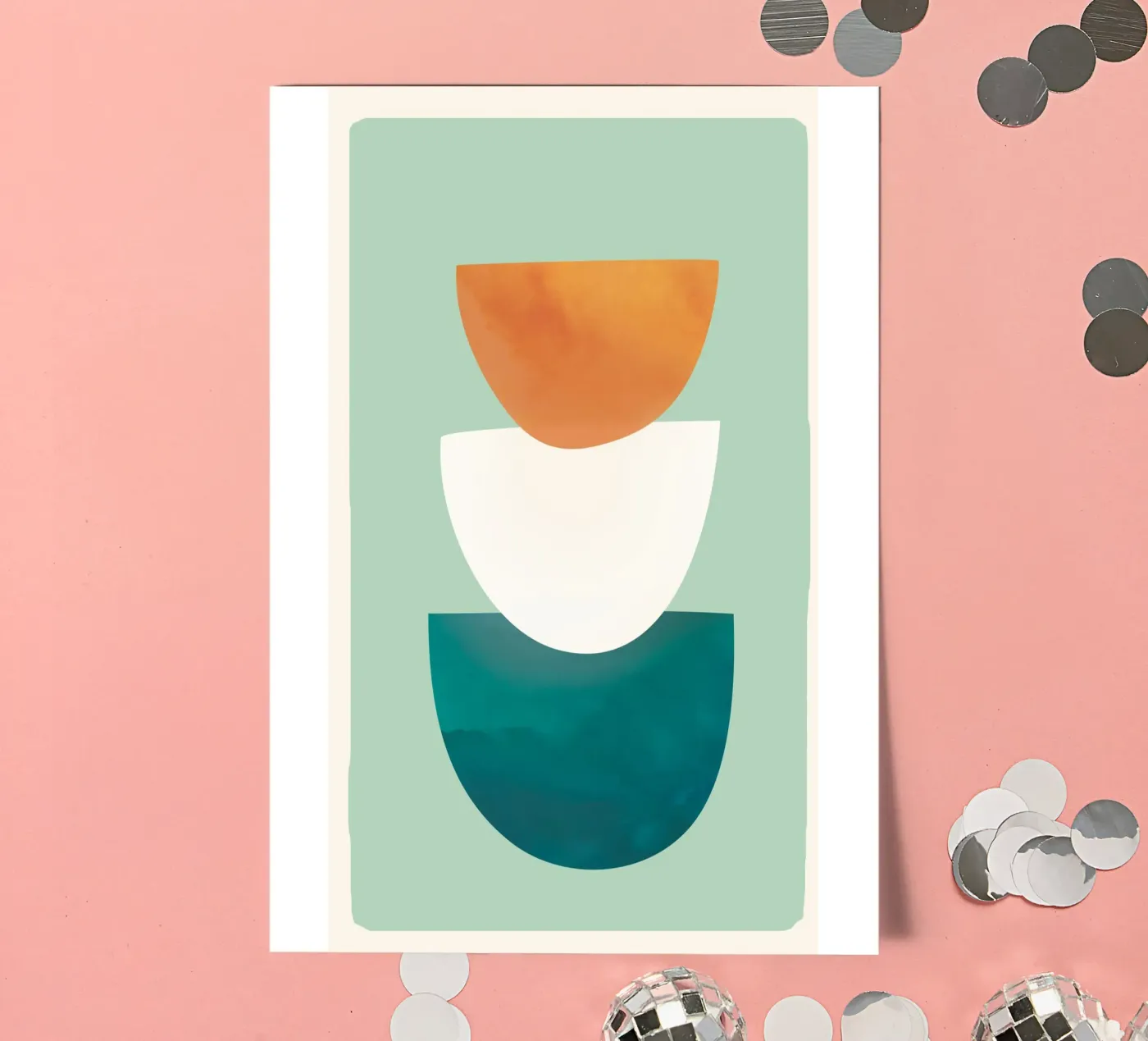 Abstract Stack planche autocollant de Flow Line 2