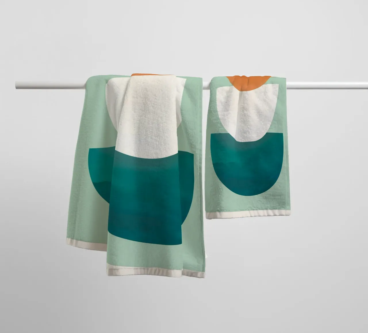 Abstract Stack serviette de bain de Flow Line 2