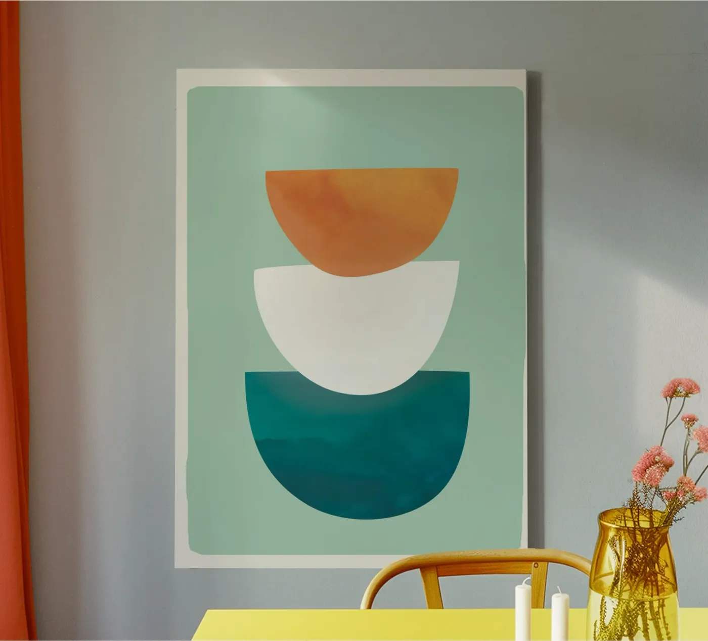 Abstract Stack toile de Flow Line 2