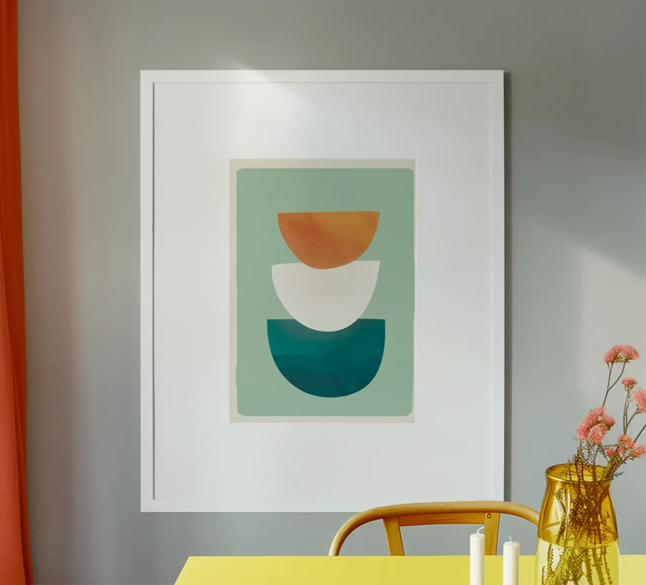 Abstract Stack poster van Flow Line 2