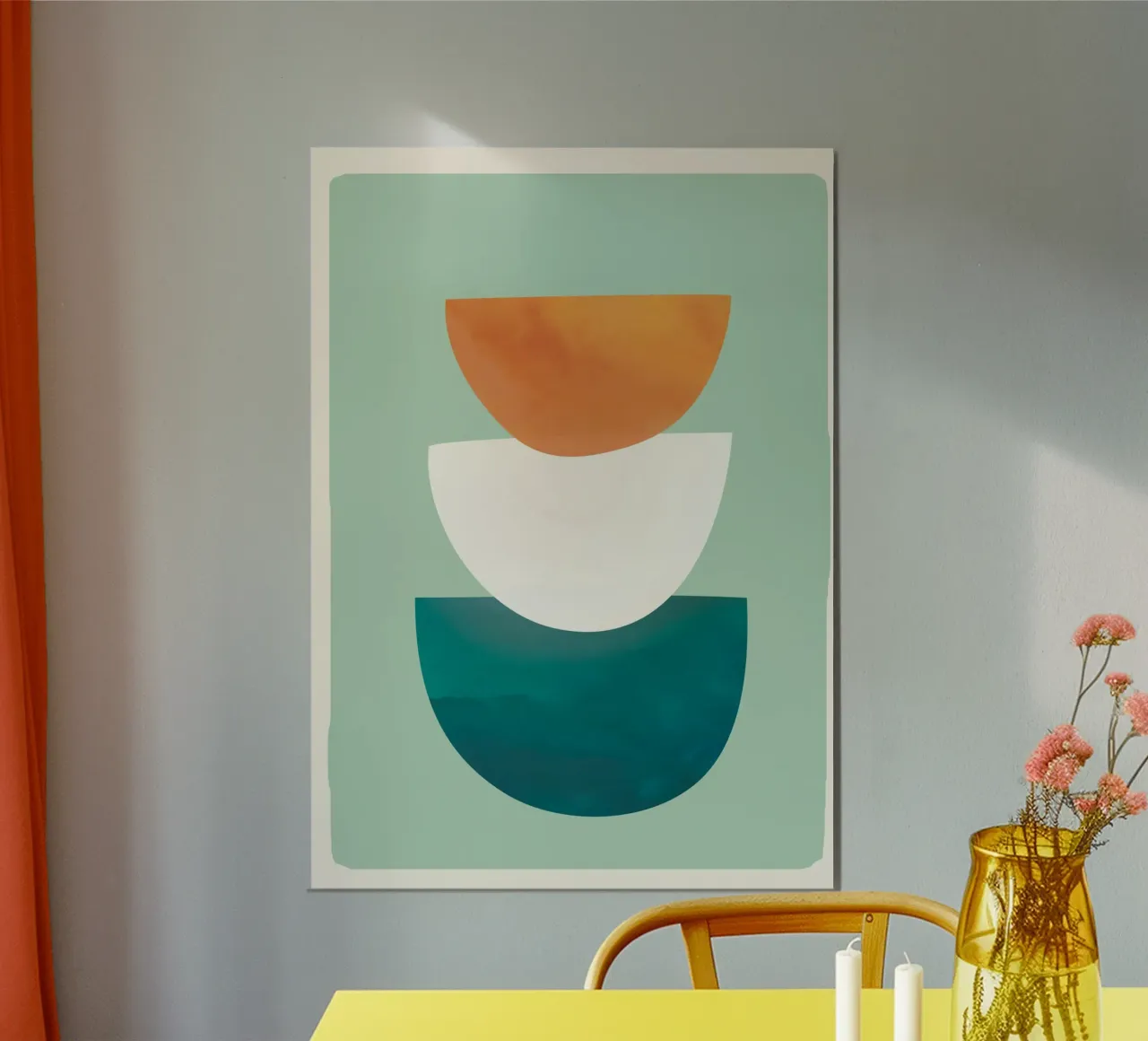 Abstract Stack poster van Flow Line 2