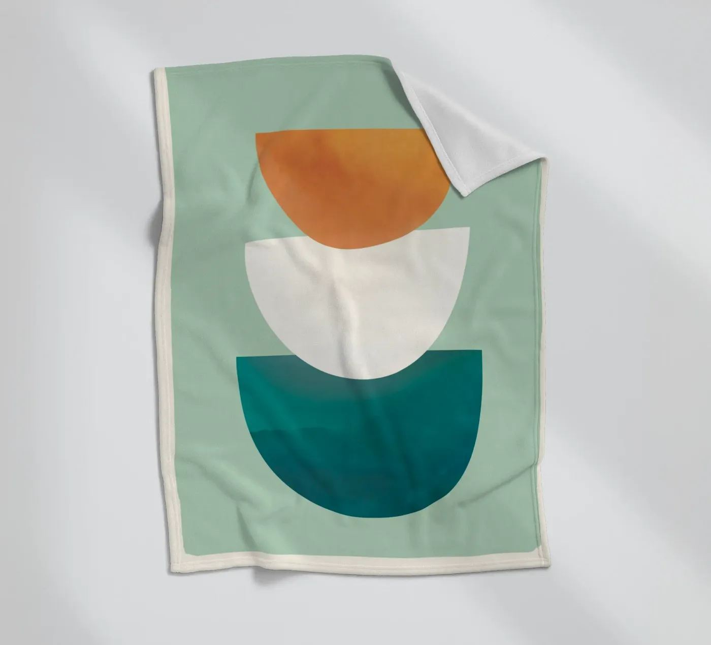 Abstract Stack fleece blanket by Flow Line 2