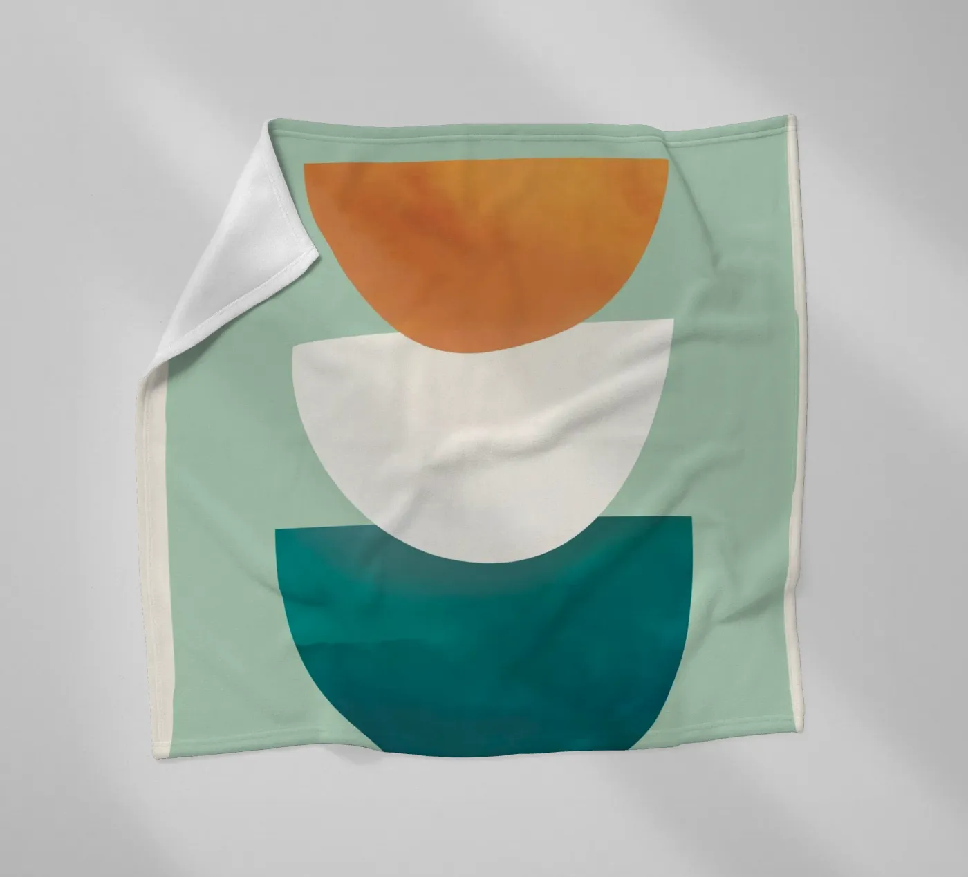 Abstract Stack fleece blanket by Flow Line 2