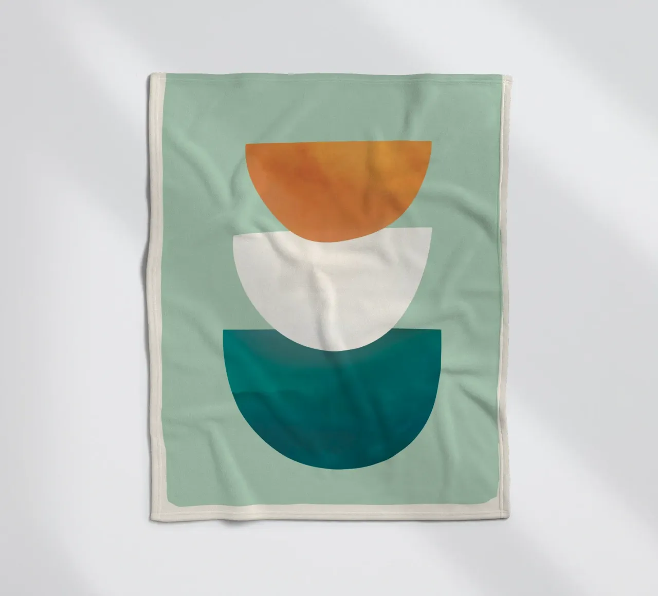 Abstract Stack Fleecedecke von Flow Line 2