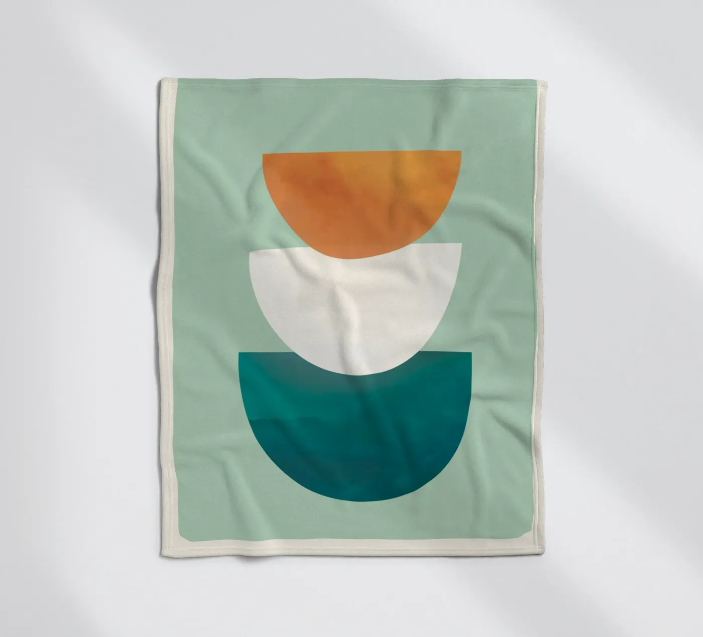 Abstract Stack fleece blanket by Flow Line 2