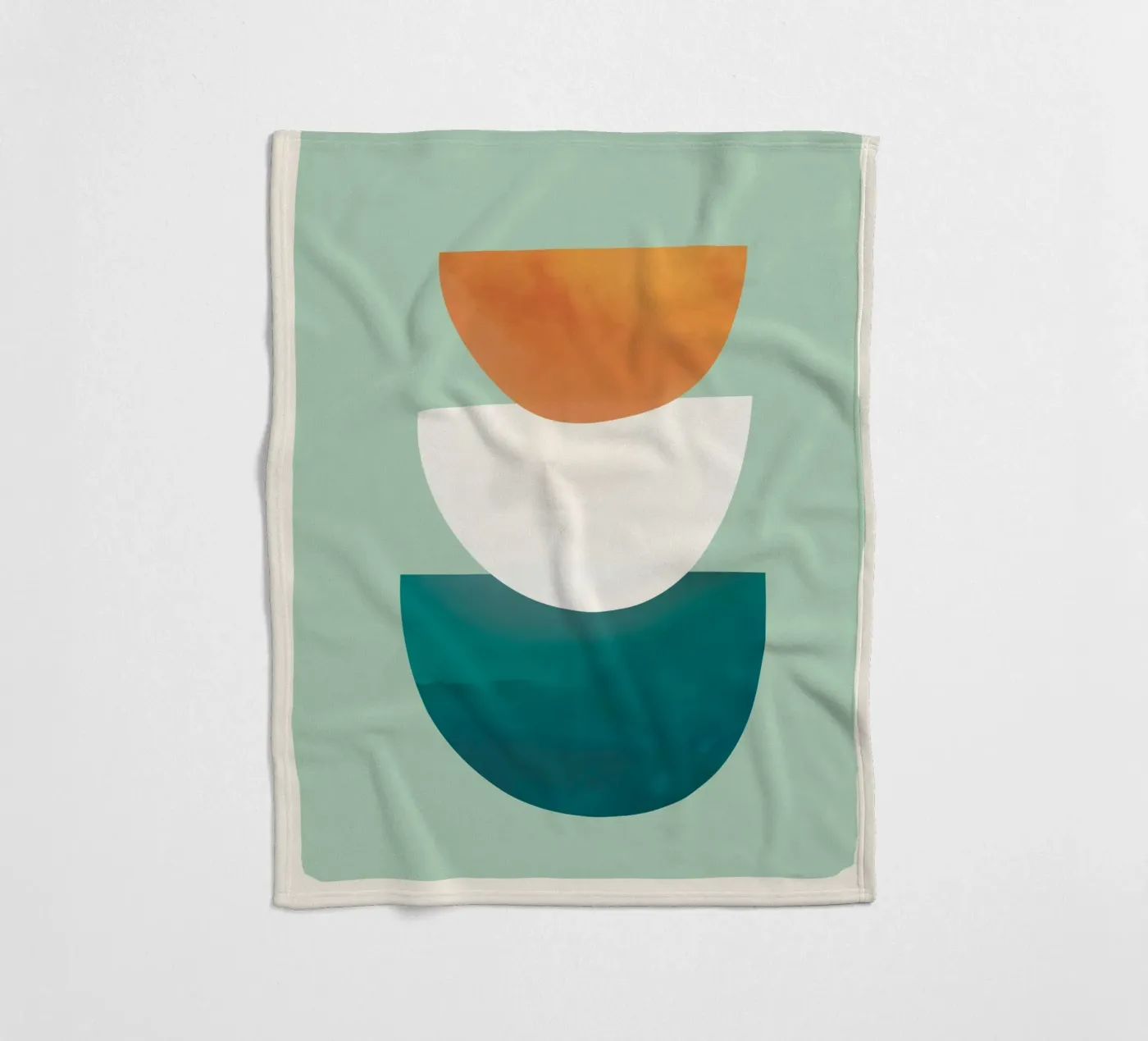 Abstract Stack fleece blanket by Flow Line 2