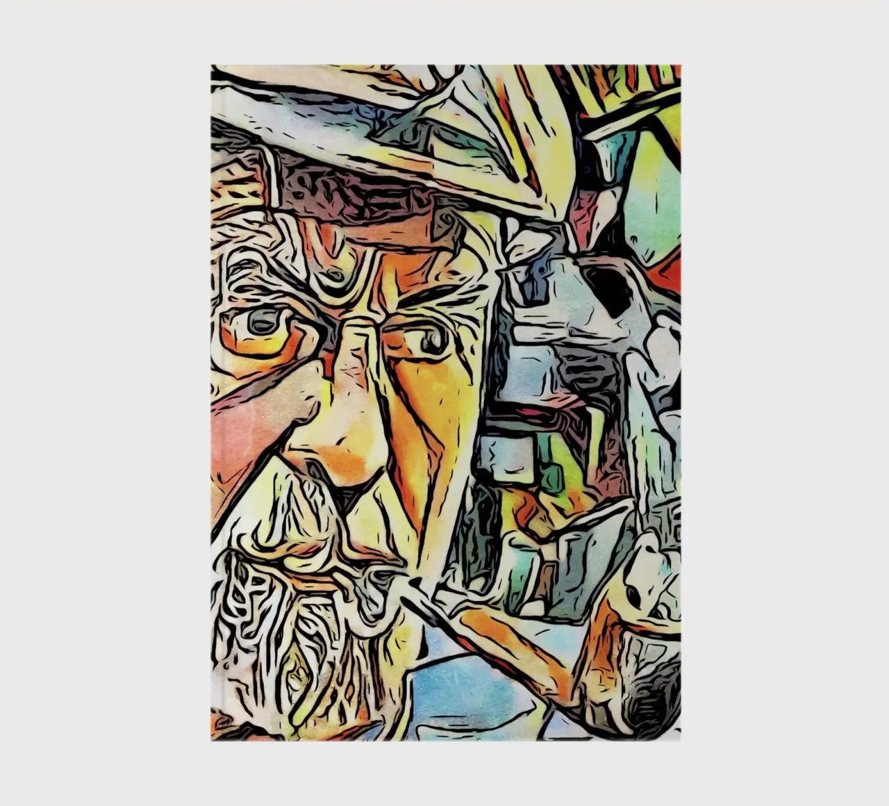 Port à Kiez, motif 4 carnet de notes de ZAMART