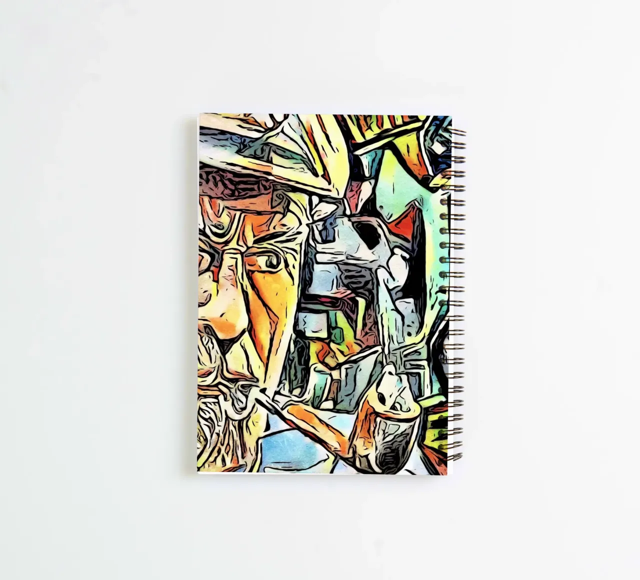 Harbour to Kiez, motif 4 spiral notebook by ZAMART