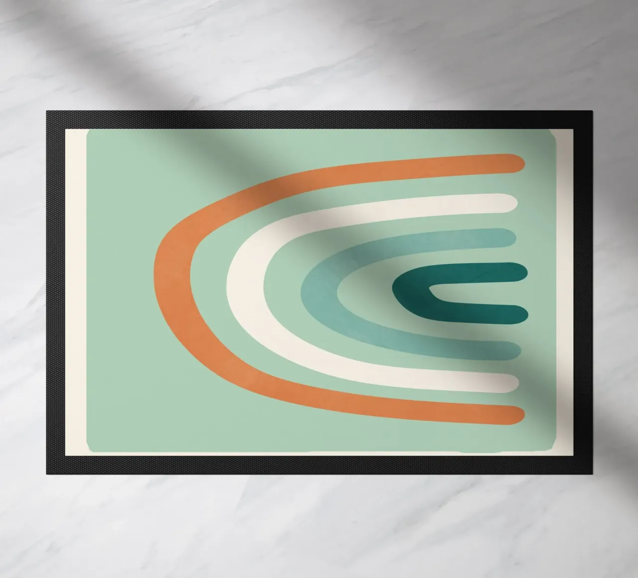 Abstract Rainbow zerbino da Flow Line 2