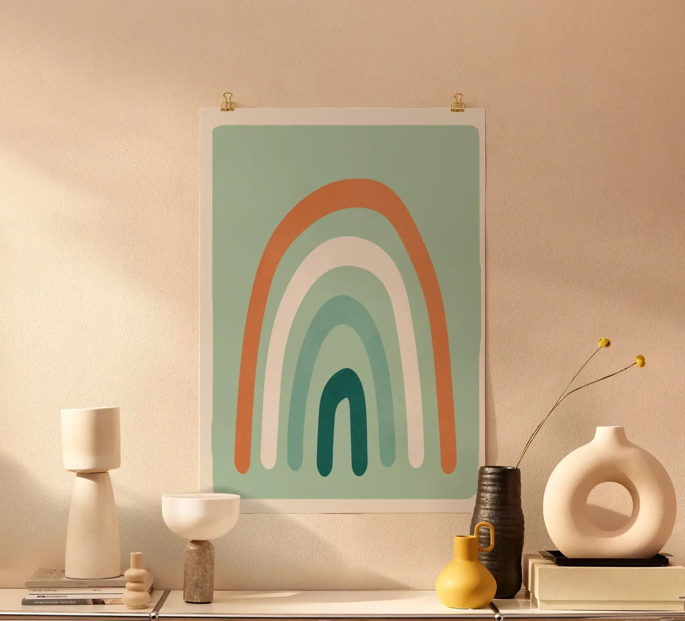 Abstract Rainbow poster da Flow Line 2