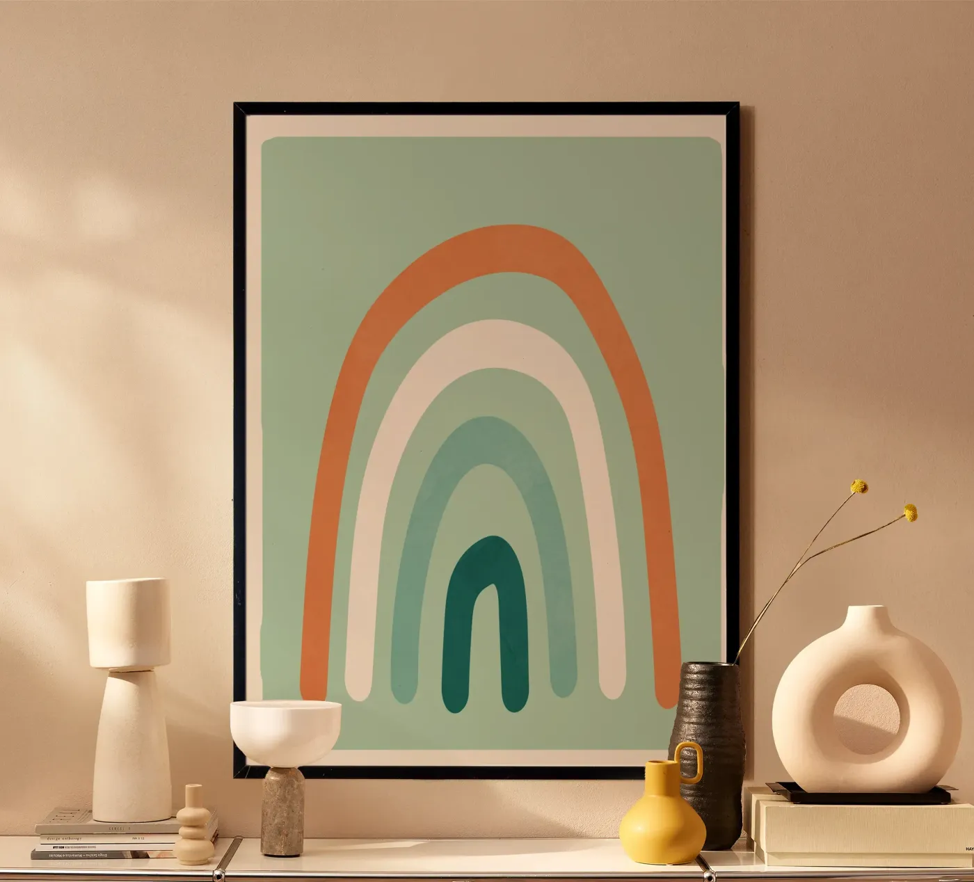 Abstract Rainbow poster da Flow Line 2
