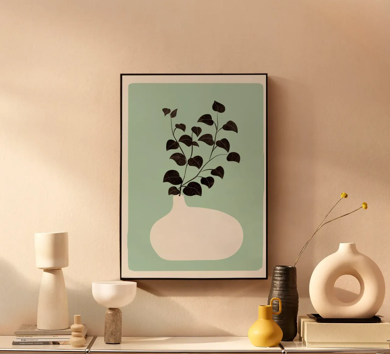 Abstract Vase plexiglass da Flow Line 2