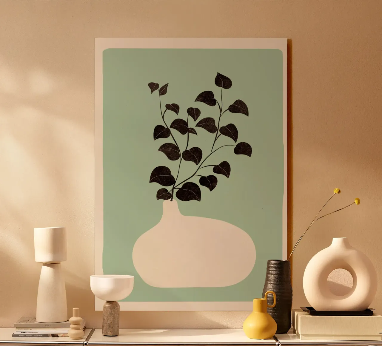 Abstract Vase plexiglass da Flow Line 2