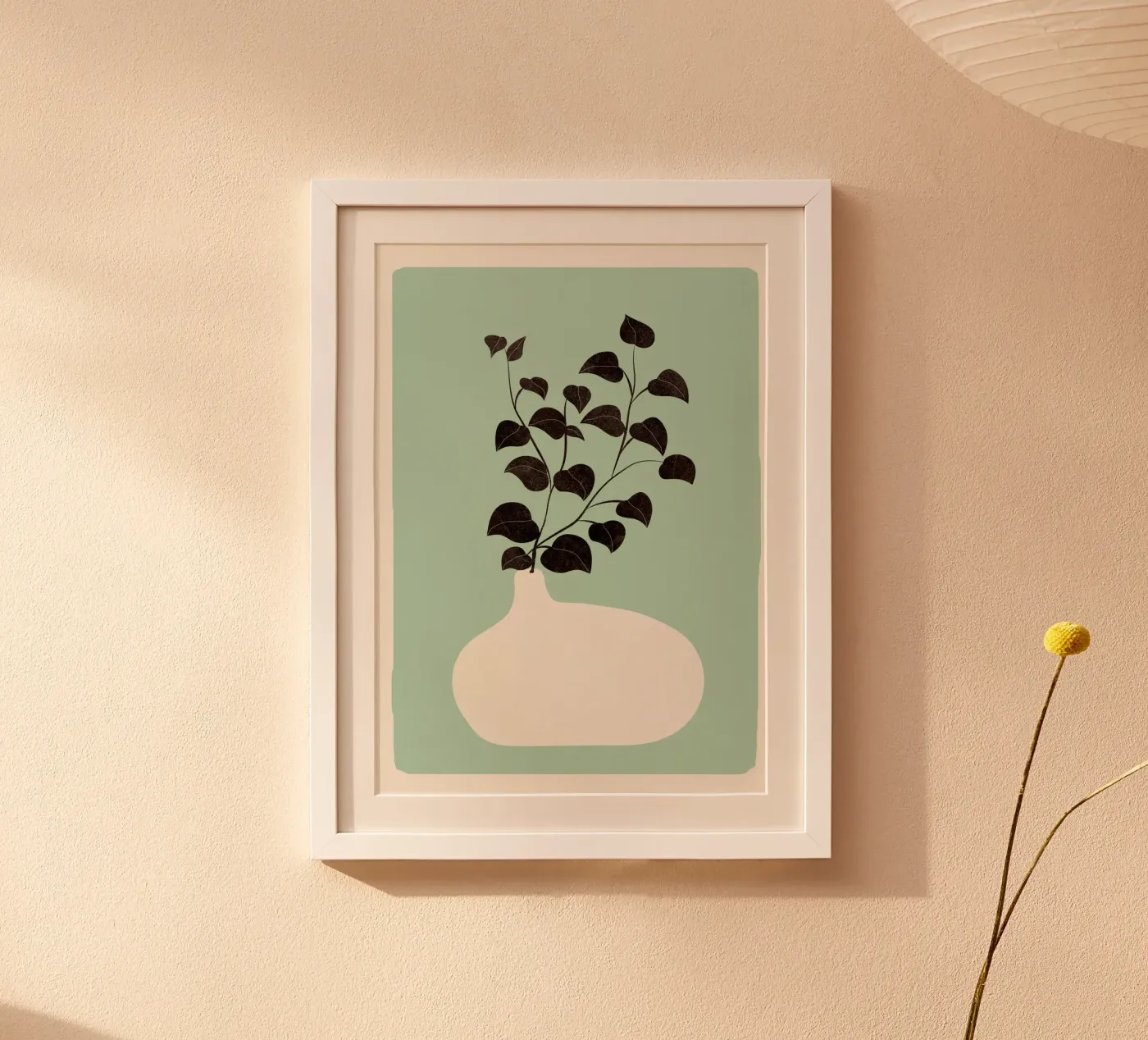 Abstract Vase poster da Flow Line 2
