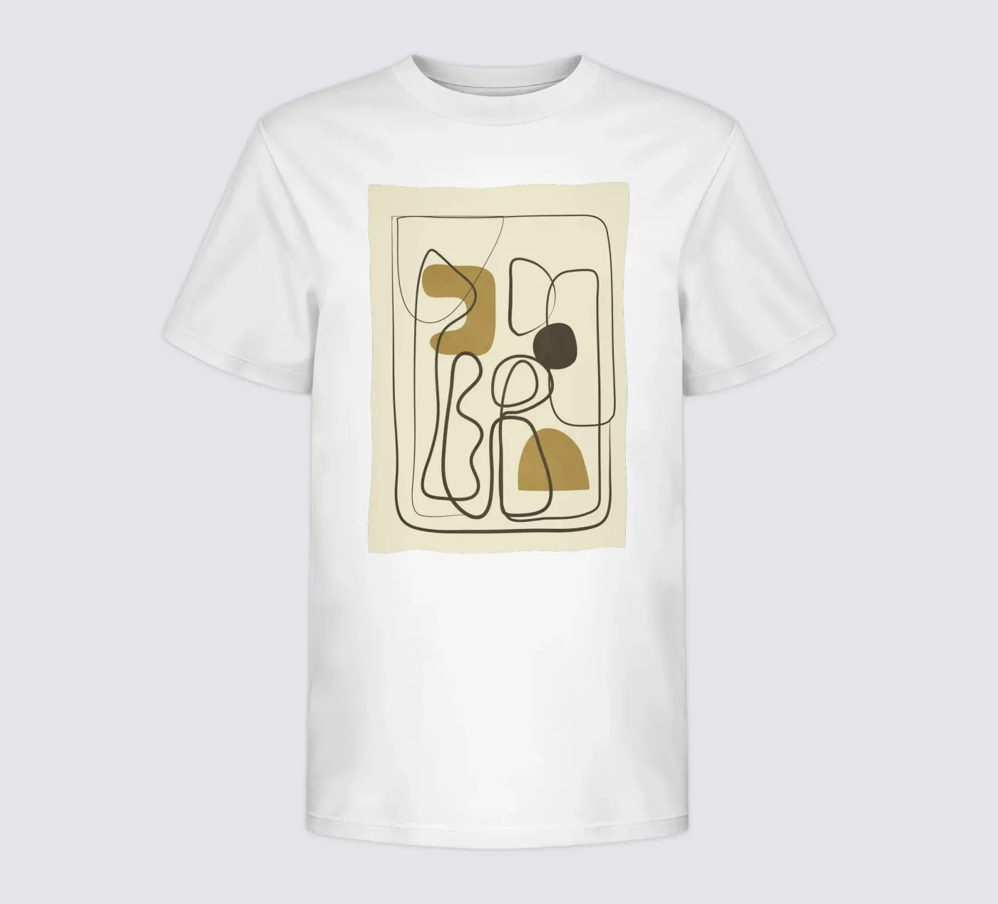 Abstract Flow t-shirt bambini da Flow Line 2