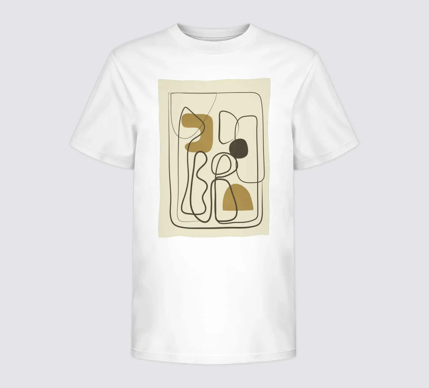 Abstract Flow t-shirt bambini da Flow Line 2
