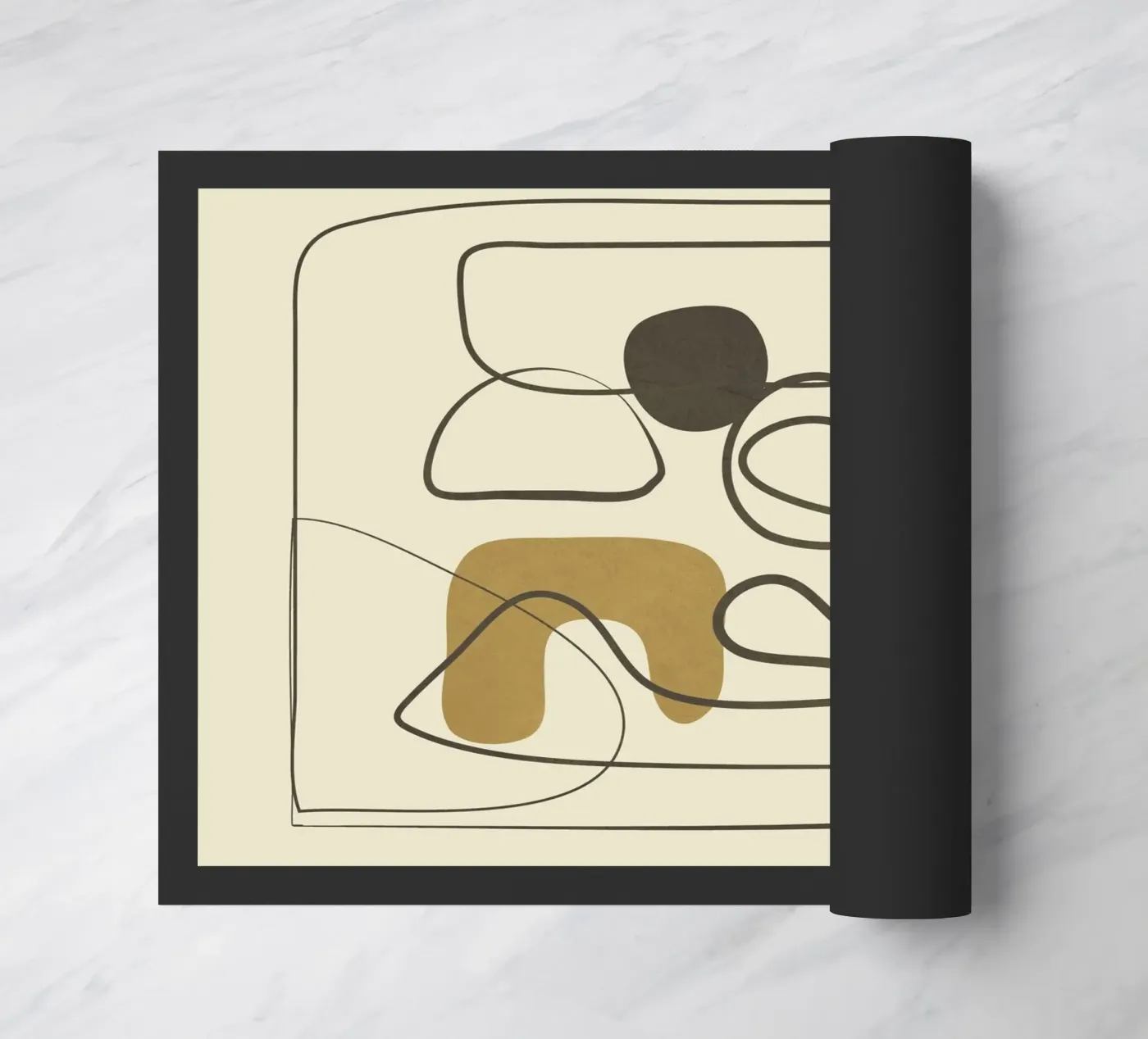 Abstract Flow deurmat van Flow Line 2