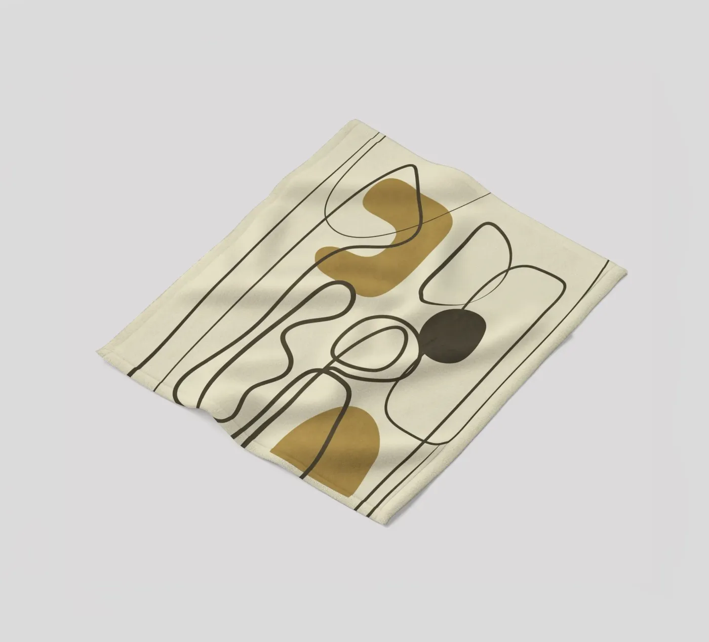 Abstract Flow Fleecedecke von Flow Line 2