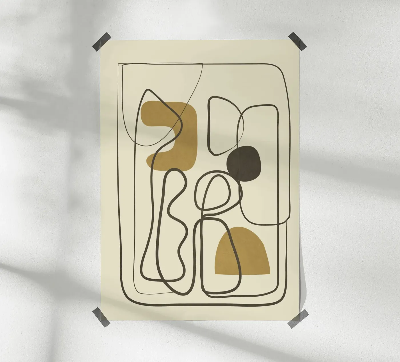 Abstract Flow poster de Flow Line 2