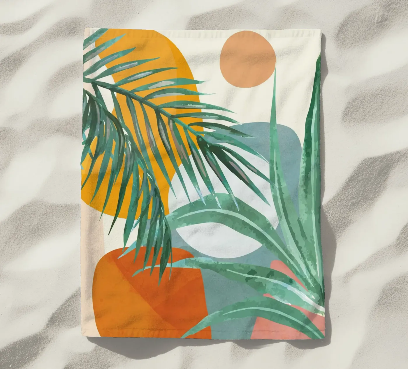 Leaf Design 02 telo mare da Flow Line 2