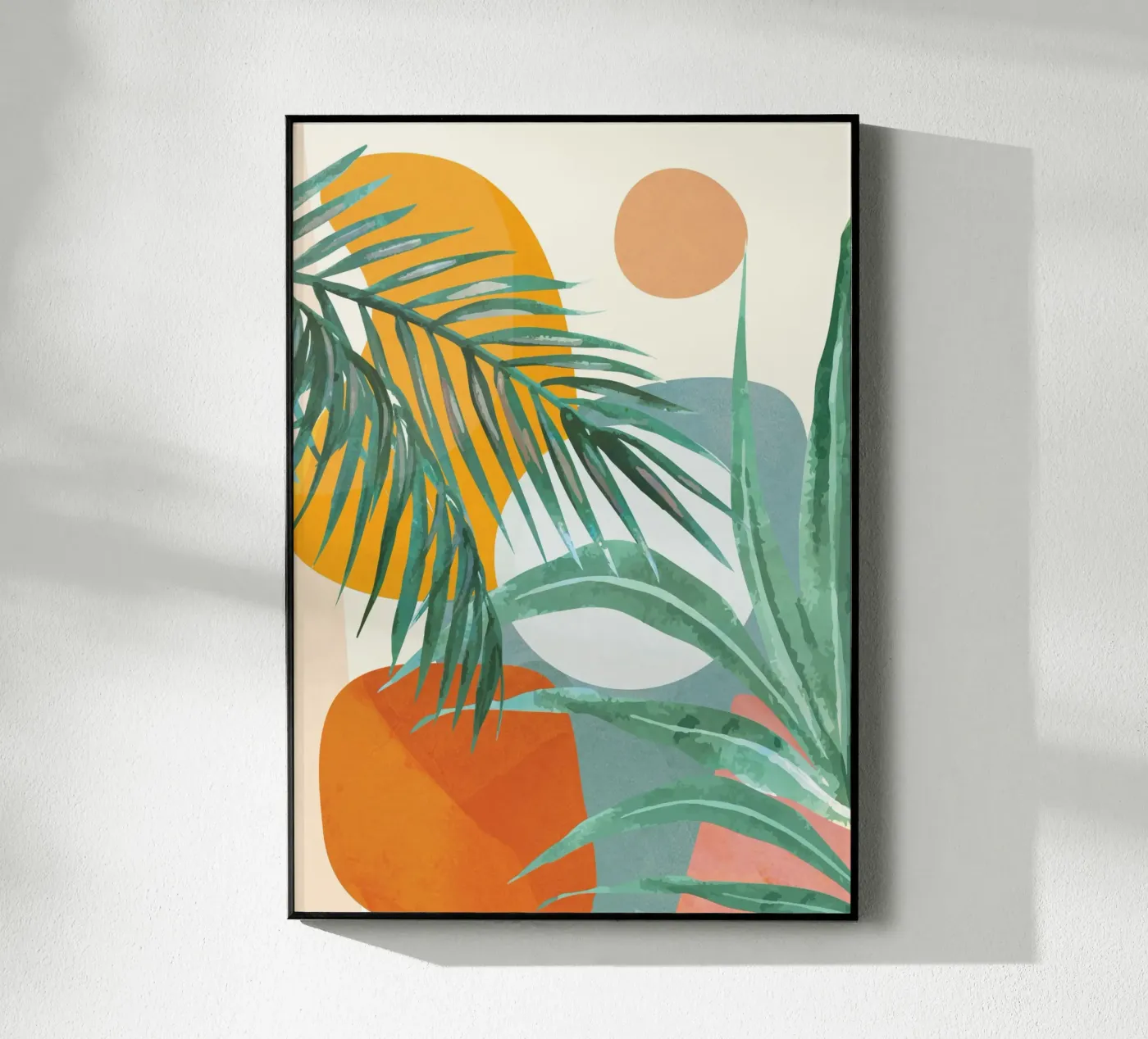 Leaf Design 02 Acryl-Glas von Flow Line 2