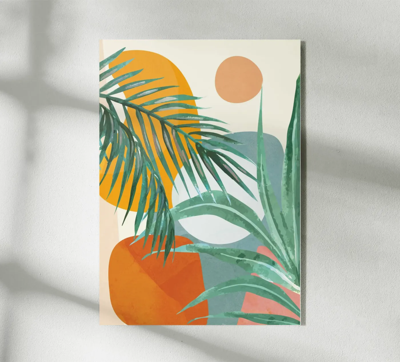 Leaf Design 02 Acryl-Glas von Flow Line 2