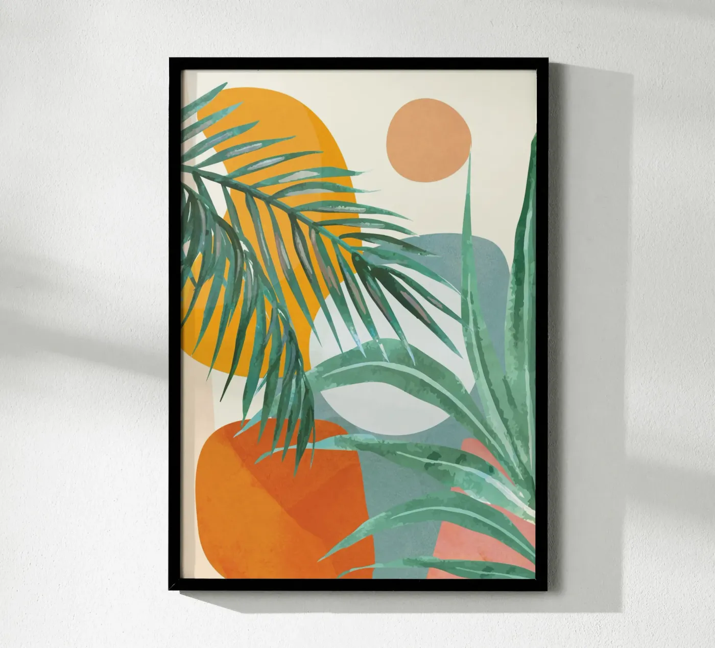 Leaf Design 02 poster by Flow Line 2
