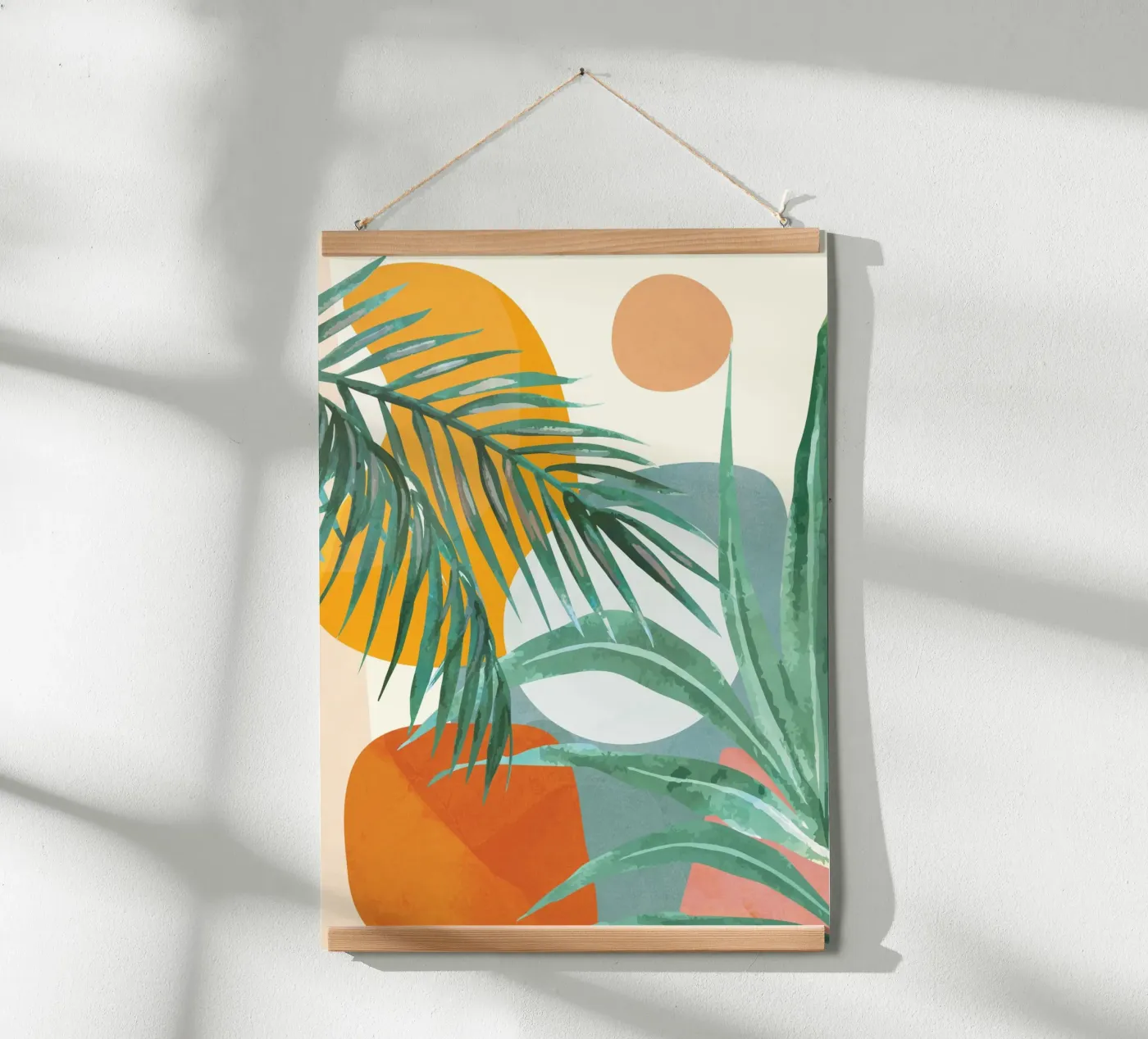 Leaf Design 02 poster by Flow Line 2